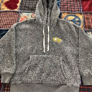 🐝 Georgia Tech “Spirit Jersey” Sherpa Hoodie
